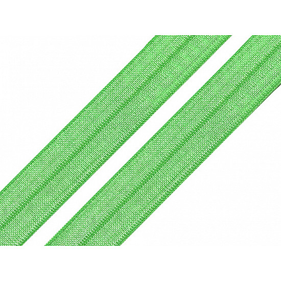 Bias elastic 18 mm (pachet 5 m) - verde pastel deschis