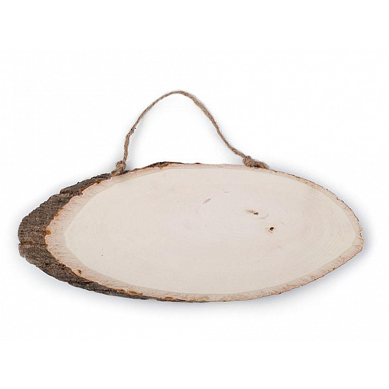 Rondele lemn ovale - cca 18 x 40 cm