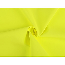 Tesatura Softshell pentru vară, la metru - galben reflectorizant