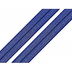 Bias elastic, lățime 16 mm (pachet 5 m) - albastru capri