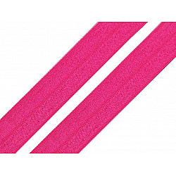 Bias elastic, lățime 16 mm (pachet 5 m) - roz