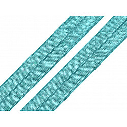 Bias elastic, lățime 16 mm (pachet 5 m) - turcoaz