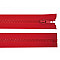 Fermoar detasabil injectat, 90cm - roșu