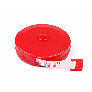 Ruleta croitorie, 150 cm - roșu