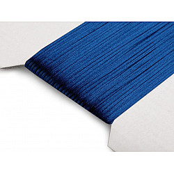 Șnur satinat, Ø1 mm (card 25 m) - albastru