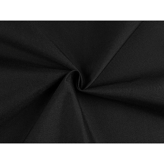Material fâș / impermeabil 600D, la metru - negru