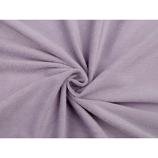 Micropluș / Soft Fleece Minky, la metru - violet pastel