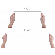 Elastic rotund, Ø3 mm (rola 50 m) - gri