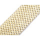 Bandă elastica croșetată TUTU la metru, lățime 7 cm - galben vanilie
