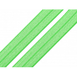 Elastic bias, lățime 20 mm (card 25 m) - verde neon