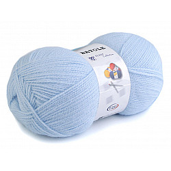 Fir de tricotat Batole, 100 g - albastru deschis