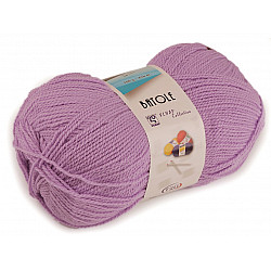 Fir de tricotat Batole, 100 g - violet deschis