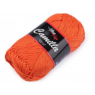 Fir de tricotat Camilla, 50 g - portocaliu morcov