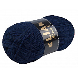Fir de tricotat Klasik, 50 g - albastru închis