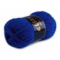 Fir de tricotat Klasik, 50 g - albastru regal