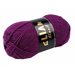 Fir de tricotat Klasik, 50 g - violet