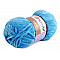 Fir de tricotat plușat Dolce, 100 g, albastru celest