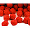 Pompoane, Ø15-18 mm, roșu, 100 buc.