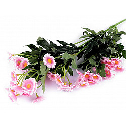 Crizanteme artificiale, roz