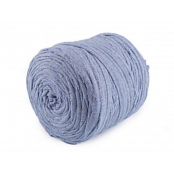 Bandă de tricotat Spaghetti, 650-700 g - albastru deschis