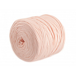 Bandă de tricotat Spaghetti, 650-700 g - roz pudrat