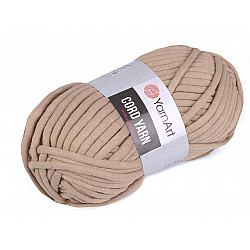 Fir de tricotat Cord Yarn, 250 g - bej