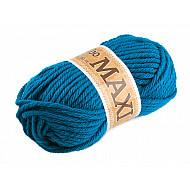 Fir de tricotat Jumbo Maxi, 100 g - bleu turcoaz